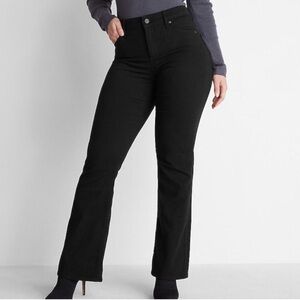 Express curvy boot cut jeans